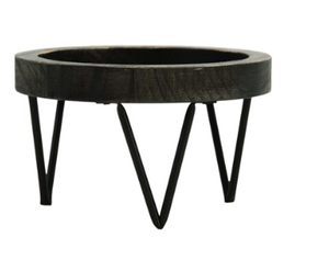 Black Riser on Metal Legs