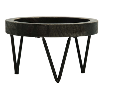 Black Riser on Metal Legs