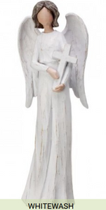 Resin Angel w/ Cross