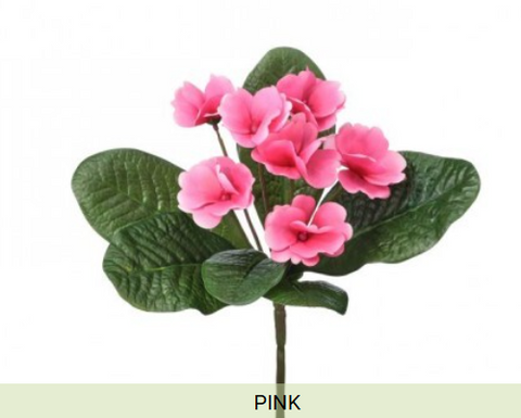 UV AFRICAN VIOLET PLANT (2 colors)