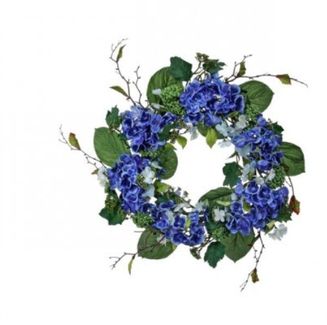 GARDEN HYDRANGEA WREATH